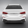Бампер задний "Quant" для Hyundai Solaris (2017-2020) купить недорого с доставкой в Старый-Оскол