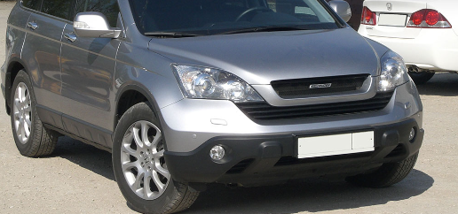 Решетка радиатора (сетка в комплекте) "MUGEN Style" для Honda CR-V (2007-2009) купить недорого с доставкой в Старый-Оскол